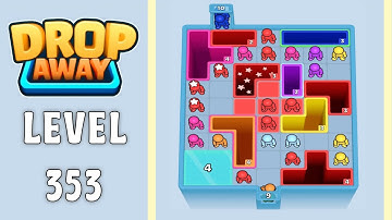 Drop Away level 353 solution