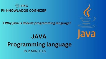 Why Java is Robust programing language?|how Java is Robust?|meaning of Robust in Java?Java is Robust
