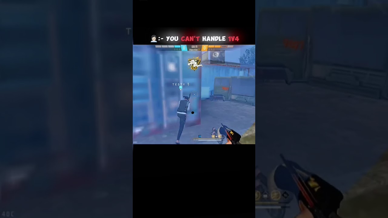 ☠️😂wait for and 😂☠️#short #explore #newtrend #1v4 clutch 🤣