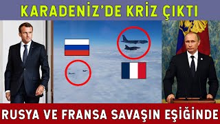 Rus Ve Fransiz Uçaklari Karşi Karşiya Su-57Ler Müdahale Etti̇