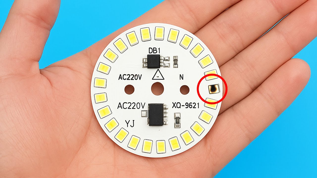 Never Buy New LED Bulbs! Just Use This Trick and Old LED Bulbs can be ...