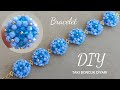 Kristal boncuktan kolay bileklik yapımı /janjan crystal jewelry bracelet.How to make beaded jewelry