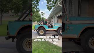 Let the restoration begin on the 1969 Jeep CJ5