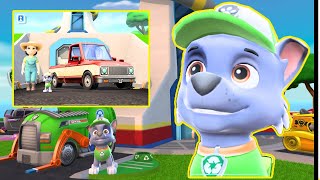 Paw Patrol Academy Rocky's Shapin' Up Garage | Learning Shapes while Fixing Cars!