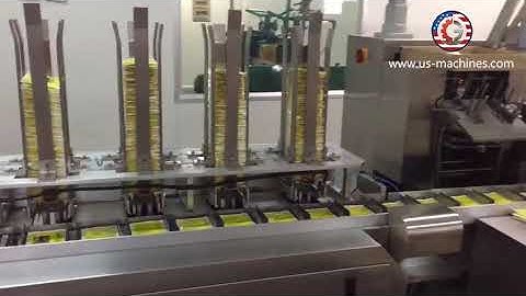 Mask bag counting feeding horizontal type automatic cartoning machine face mask cartoning encasing l