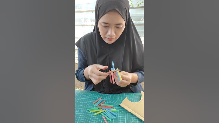 Membuat alat gelembung dari sedotan dan kardus bekas #craft #diy #shorts