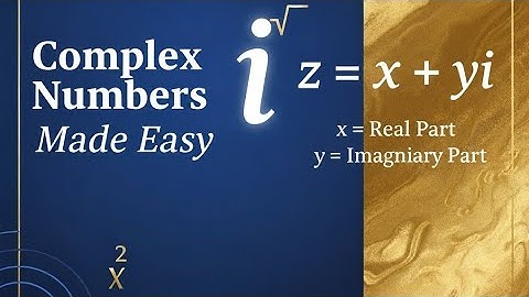 Complex Numbers Explained Simply | Beginner-Friendly Introduction (Step-by-Step Guide)