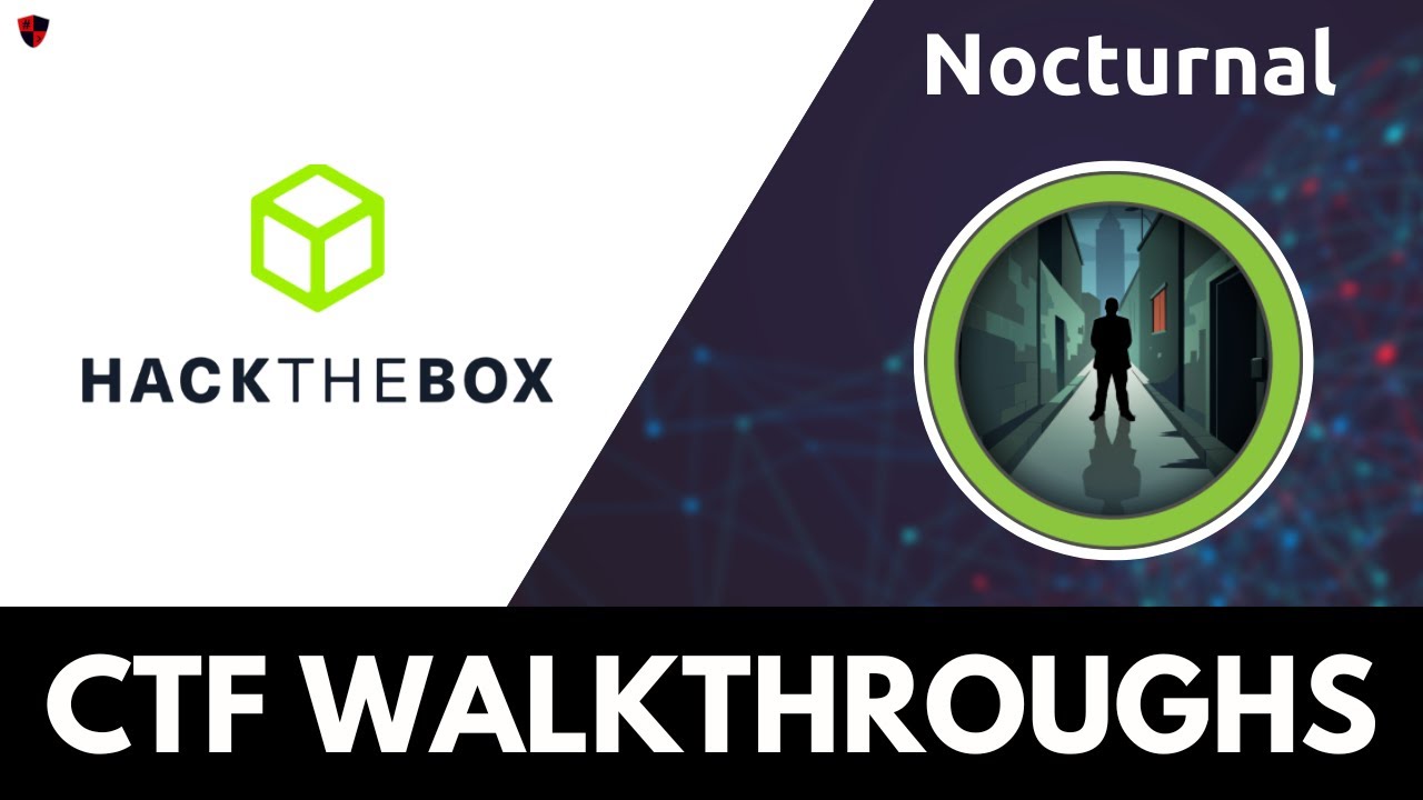 HackTheBox Nocturnal | IDOR and Command Injection | CTF Walkthrough #34 ...