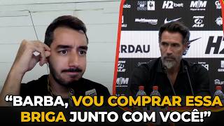BARBA'S PRESS CONFERENCE ANALYSIS | ATLÉTICO 3-0 GRÊMIO | FEET ON THE GROUND, CASSIERRA, AND FRED...
