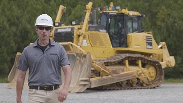 Komatsu D155AX-8 monitor functionality