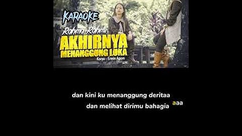 Karaoke akhirnya menanggung luka Rahma Rahmi