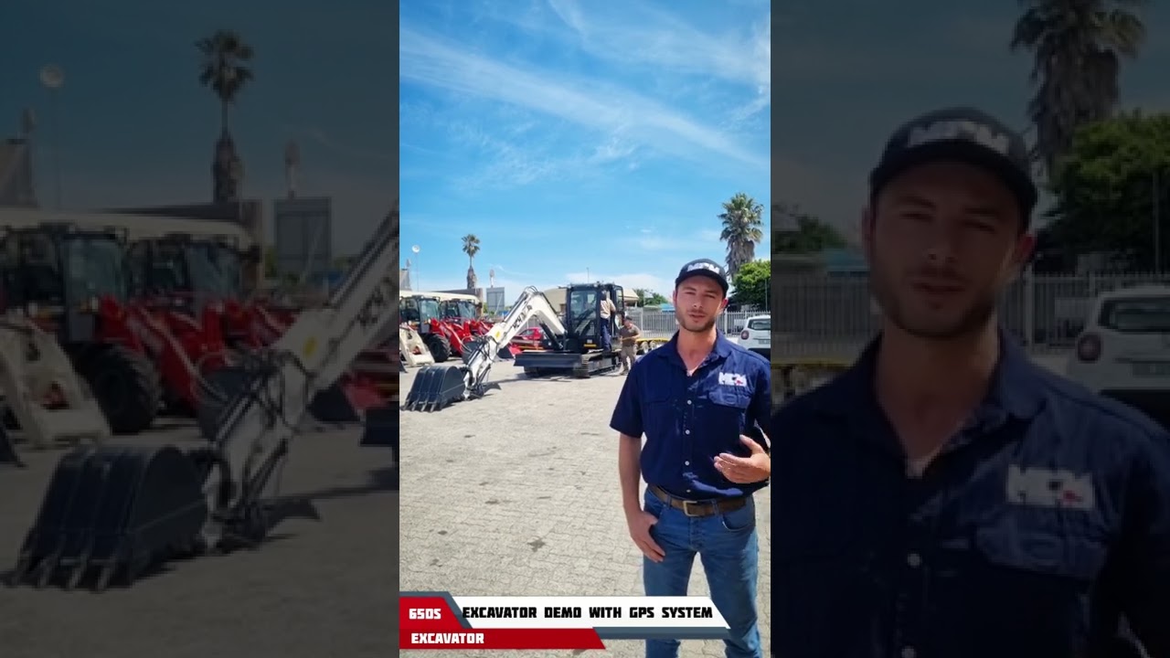 65DS Excavator Demo with the FJ Dynamics GPS Guidance System - Invitation