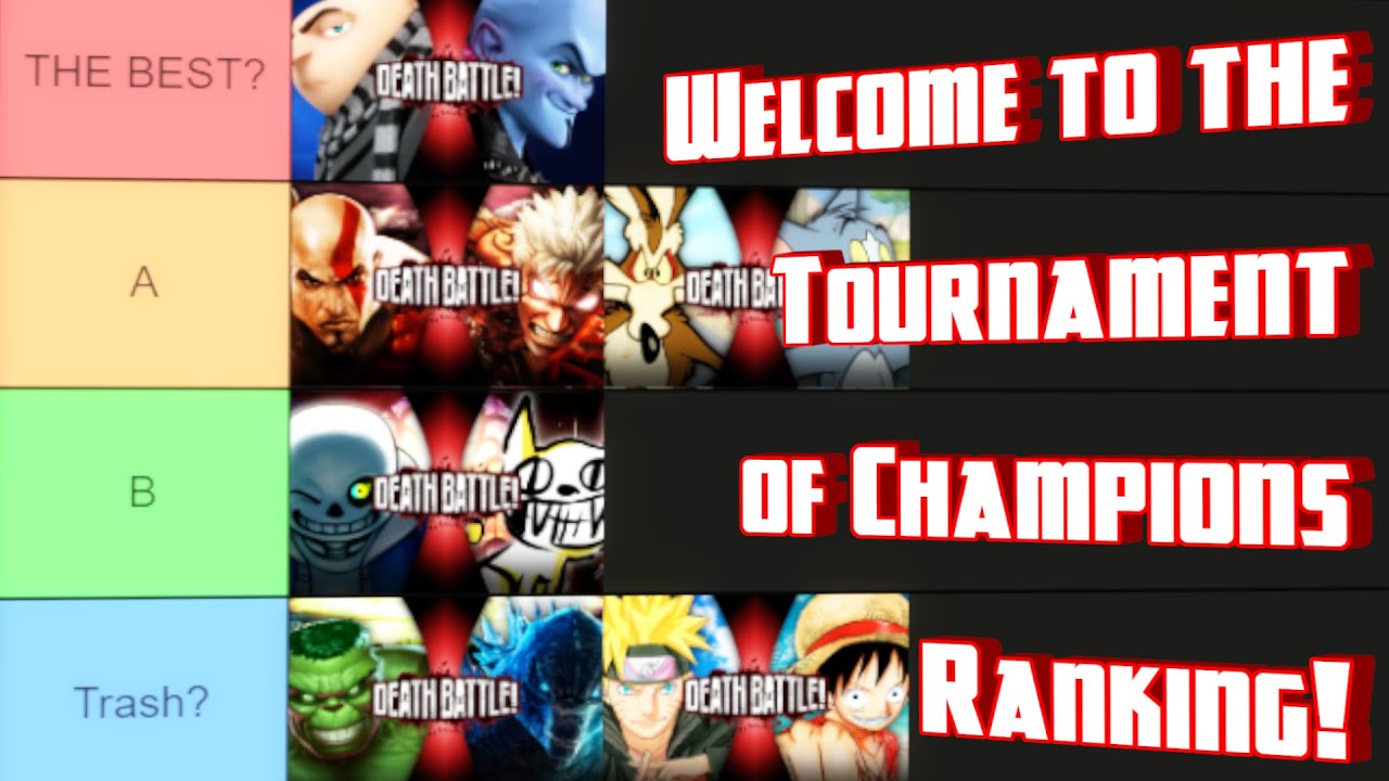 Ranking Every Matchup in Death Battle's Tournament of Champions