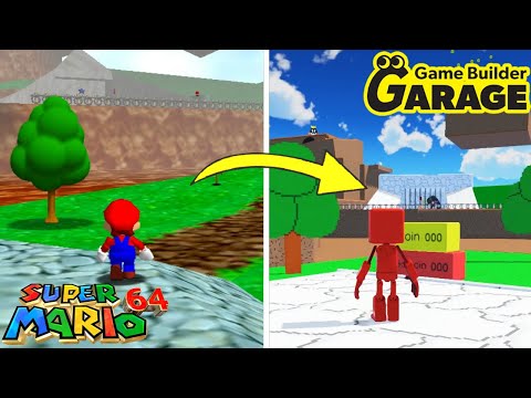 Super Mario 64 Bob-omb Battlefield Recreated in Game Builder Garage