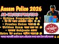 ✌️🔥Assam Police AB-UB/SI/APRO/CDO 2026|How to Create Precise Notes &amp; Follow Syllabus for Guidance 🔥😎