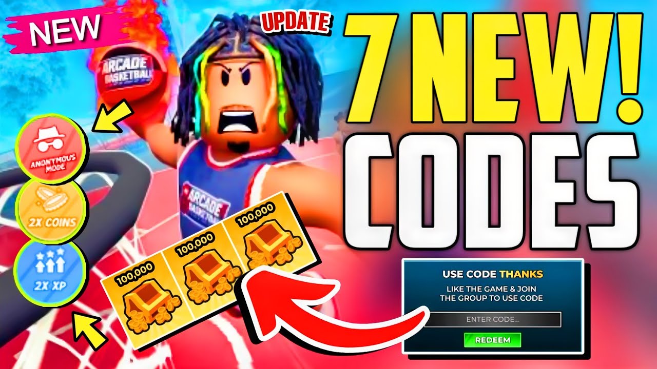 ACTIVE CODES ARCADE BASKETBALL ROBLOX CODES 2026 ARCADE 