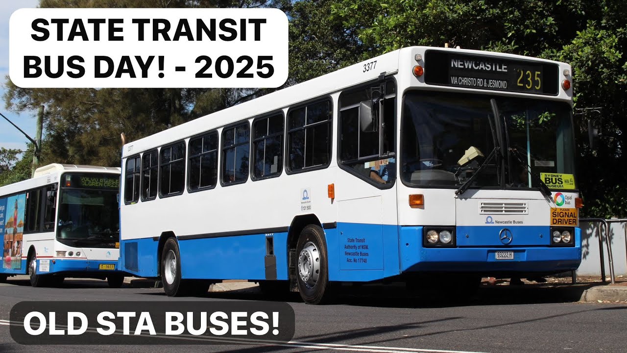 State Transit Authority Bus Day! - 2025 | Bus Vlog #72