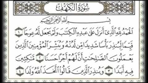 سورة الكهف | اول 15 آيه | السديس