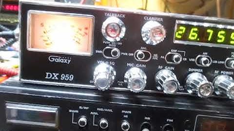 Galaxy DX959  Viagra board demonstration.