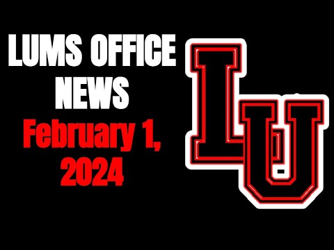 Liberty Union Middle School Office News February 1, 2024