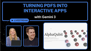 Turning PDFs into Interactive Apps with Gemini 3