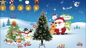 Game ứng dụng trong môn toán - Trang trí cây thông Noel