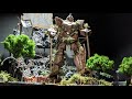 1万年後のお台場ユニコーンガンダムをガンプラジオラマで再現してみた【ガンプラ兄妹】Odaiba Unicorn Gundam XX years later with Gunpla diorama