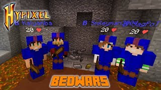 НЕ СДАЛИСЬ И ПОБЕДИЛИ БЕЗ КРОВАТИ! БЕДВАРС НА HYPIXEL! КРОВАТНЫЕ ВОЙНЫ В MINECRAFT НА HYPIXEL