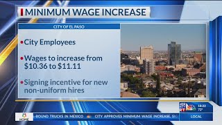 City approves minimum wage increase, signing incentives