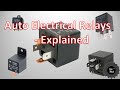 Auto electrical relays explained  how they work and where theyre used
