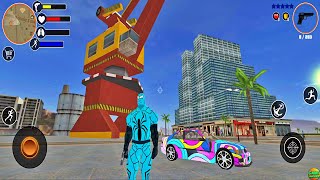 Miami Rope Hero Super Strike Shooting Games New Versione Rope Hero Vice Town Game screenshot 2