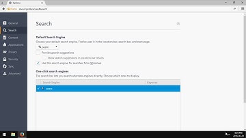 Firefox: How to Remove a Search Engine