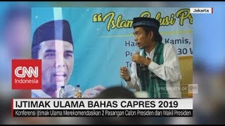 Capres-Cawapres Usulan Ijtimak Ulama : Prabowo - Ustadz Abdul Somad, Prabowo - Salim Segaf Al Jufri
