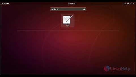 How to install Kate 17.12.3 on Ubuntu 18.04