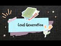 Learn business and basic finance | Lead Generation