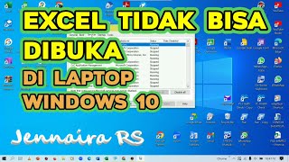 Tutorial Mengatasi Aplikasi Microsoft Excel Yang Tidak Bisa Dibuka Di Laptop/Komputer Win 10 screenshot 1