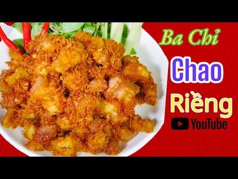 Ba chỉ chao riềng , món mới ngon lắm mọi người ơi . Làm theo video nhé