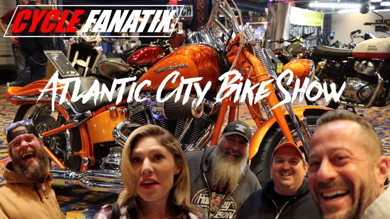 WHAT TO DO ON A SNOWY DAY !!! ATLANTIC CITY MOTORCYCLE SHOW BAGGERS