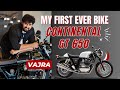 My new bike  vajra  continental gt650  dr niranjan samani vlogs