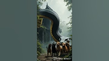 Dogs and Python fighting #python #snakevideo #youtubshurt #varalvideo #animals