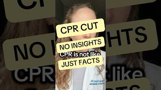 Cpr Conversation Cut With No Insights. Facts