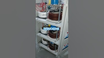 Testing of Air Cooled Servo Voltage Stabilizer. #machine #servovoltagestabilizer #electrical #cnc