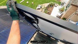 Gopro POV Solar Panel Installer