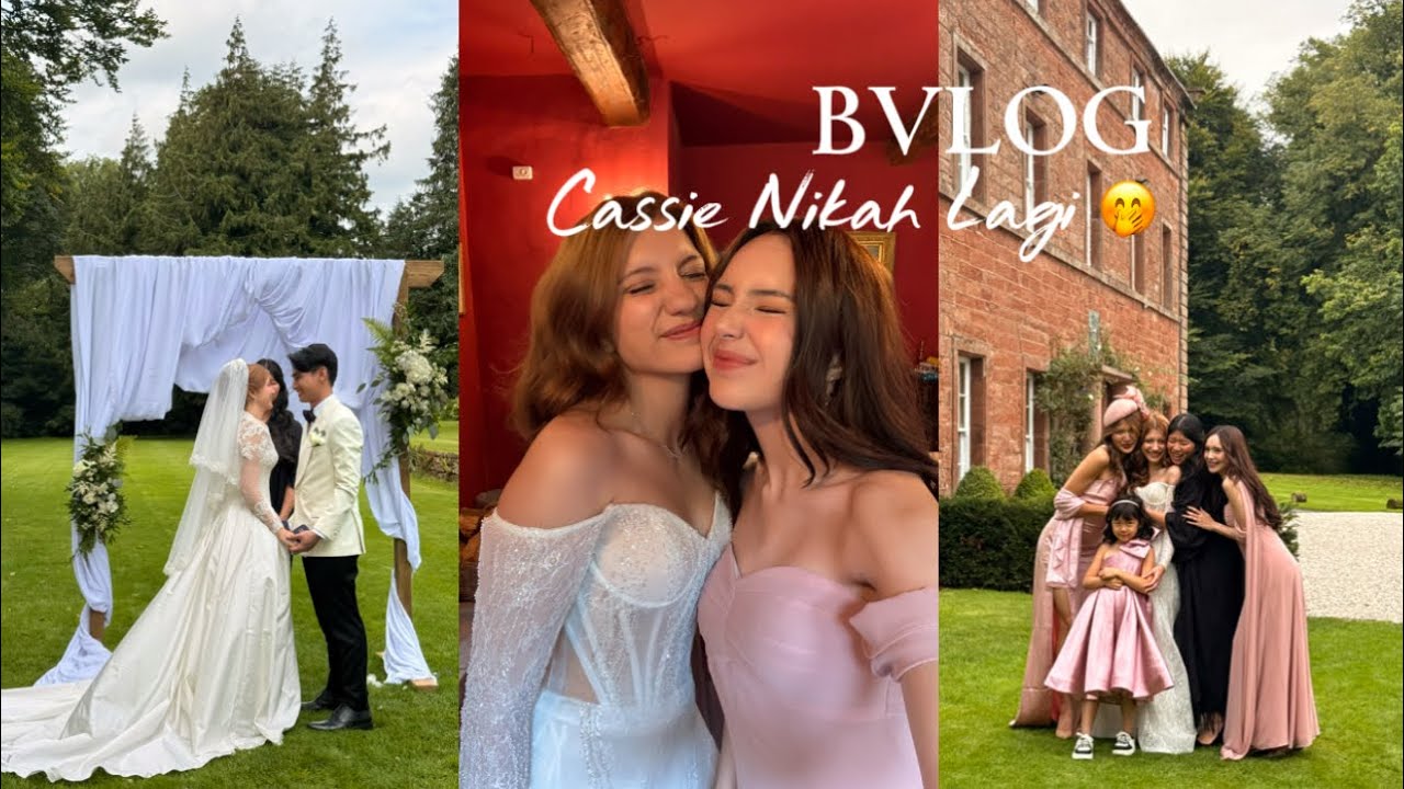 BVLOG - Dateng ke Resepsi (Vow Renewal) Cassie & Ken🤵🏻👰🏻‍♀️