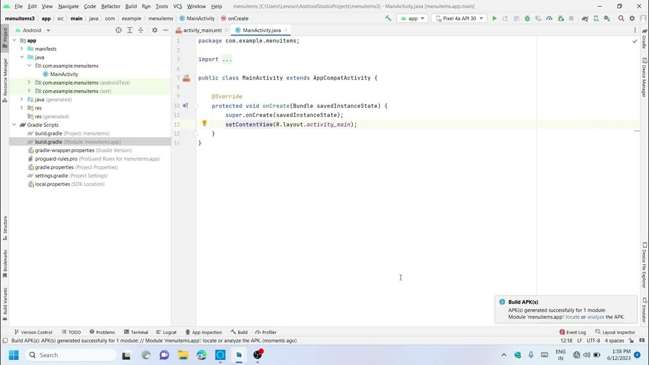 How to create apk file of android application how to build apk file