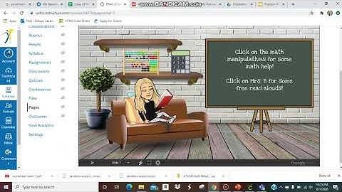 HOW TO UPLOAD EMBEDDED BITMOJI CLASSROOM INTO CANVAS | EMBEDDED BITMOJI CLASSROOM WITH HYPERLINK