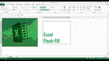 Flash-Fill (Excel Tutorial) - explained in (Urdu/Hindi)
