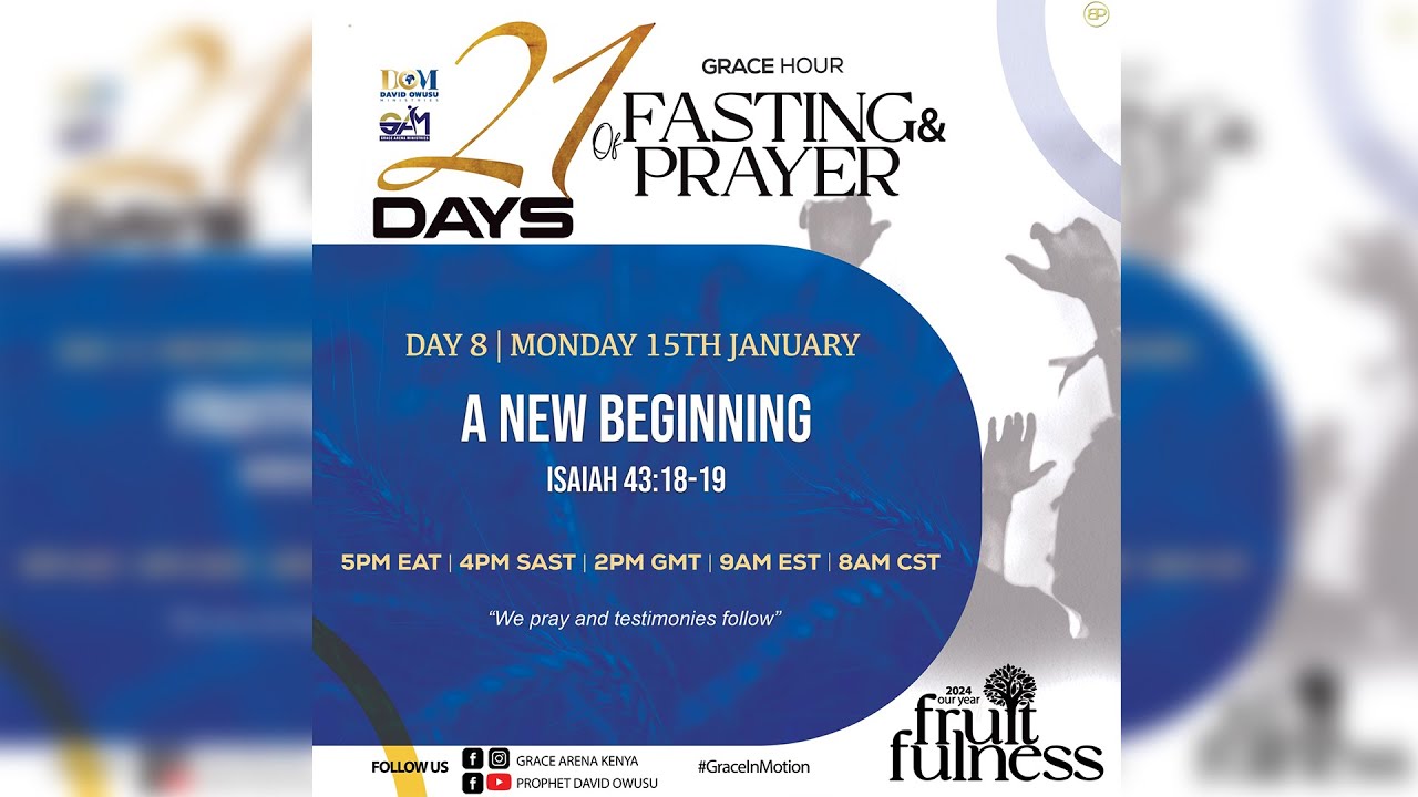 DAY 8 OF 21 DAYS PRAYER AND FASTING (PART 2) - YouTube