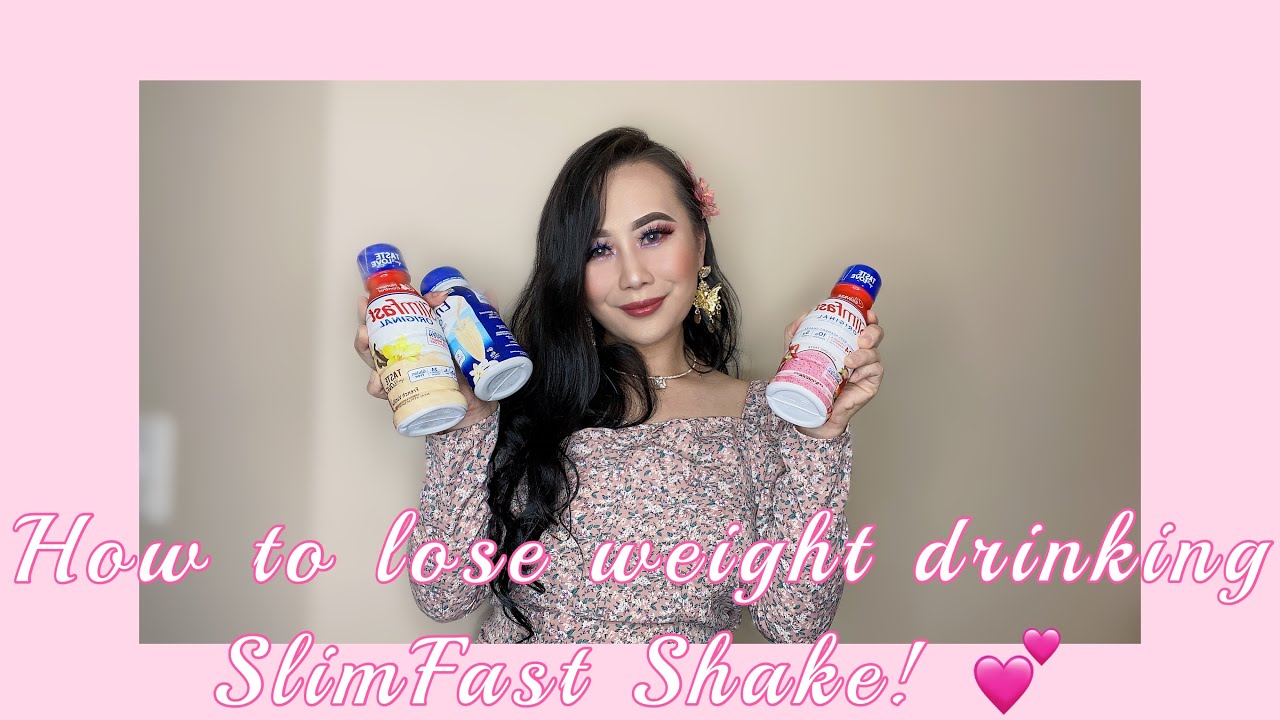 How to lose weight drinking SlimFast Shake! 💕 YouTube