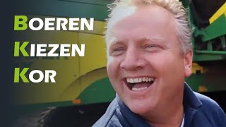 Komt boer Kor in de Kamer? Eerst maar even hakselen!
